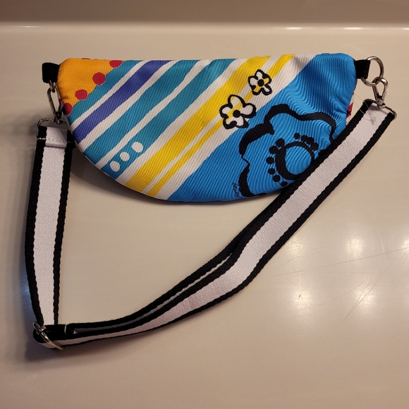 BRIGHTON Graffiti Love Crossbody Belt Bag - Picture 12 of 16